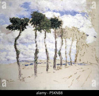 N/A. Žamberecká silnice (1909), olej, Plátno, 90,5 x 99 cm - nedokoneno. Antonín Slavíek (1870-1910) Alternative Namen Antonin, ich Slavicek; Antonin Slavicek ich Beschreibung tschechischen Maler Geburtsdatum / Tod 16. Mai 1870 vom 1. Februar 1910 Ort der Geburt / Todes Prag Prag Authority control: Q 608745 VIAF: 23033671 ISNI: 0000 0001 1439 5822 ULAN: 500012301 84175917 LCCN: n Open Library: OL 4898771 ein WorldCat 112 Antonin Slavicek - Zamberecka silnice (1909) Stockfoto