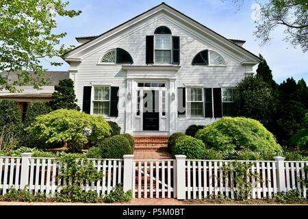 Martha's Vineyard Cape Cod Stil home Exterieur Stockfoto