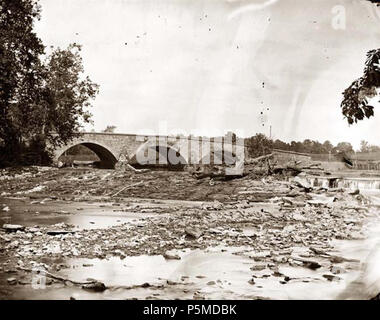 N/A. Englisch: Burnside Bridge, der Schlacht von Antietam, nahe Antietam, Maryland, 1862. 1862. Alexander Gardner (1821-1882) Alternative Namen Alex. Gardner; A. Gardner; Alexander Gardiner Beschreibung schottischen Fotograf und Krieg Fotograf Geburtsdatum / Tod 17. Oktober 1821 vom 10. Dezember 1882 Ort der Geburt / Todes Paisley Washington D.C. arbeiten Zeitraum 1856-1871 Arbeit Ort Washington D.C. Authority control: Q 661176 VIAF: 57416946 ISNI: 0000 0000 81370767 ULAN: 500115196 79060231 LCCN: n NLA: 35905780 WorldCat 109 Antietam Brücke Stockfoto