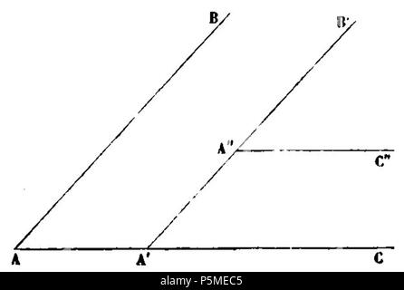 N/A. Français: Abb. 6. - Égalité de deux Winkel tournés dans le même Sens et formés de côtés Parallèles. 1. März 2012. François Arago (1786 - 1853) Alternative Namen Francois Arago Beschreibung französischer Astronom, Mathematiker, Physiker, Politiker, Wissenschaftler und Hochschullehrer Geburtsdatum / Tod 26. Februar 1786 vom 2. Oktober 1853 Ort der Geburt / Todes Estagel Paris arbeiten Standort Paris Aufsicht: Q 154353 VIAF: 64023378 ISNI: 0000 0001 2280 9159 50052497 LCCN: n NLA: 35263984 GND: 118847767 WorldCat 117 ARAGO Francois Astronomie Populaire T1 Seite 0046 Abb. 6 Stockfoto