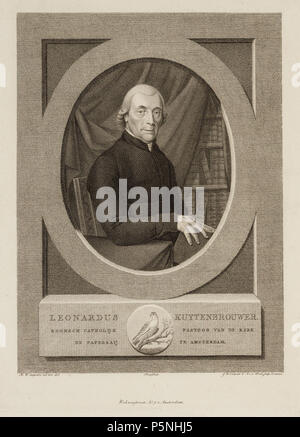 N/A. Deutsch: Beschreibung Leonardus Kuytenbrouwer (1748/51-1827) Pastoor van de Statie 'de Papegaay' Documenttype prent Vervaardiger Beek, Antonie van der (1783-1852) Caspari, Jan-Willem (1779-1822) Caspari, Hendrik Willem (1770-1829) Collectie Collectie Atlas Dreesmann Inventarissen Http://archief.amsterdam/archief/10094 Afbeeldingsbestand 010094007616. Datum unbekannt. Beek, Antonie van der (1783-1852) 180 Beek, Antonie van der (1783-1852), Afb 010094007616 Stockfoto