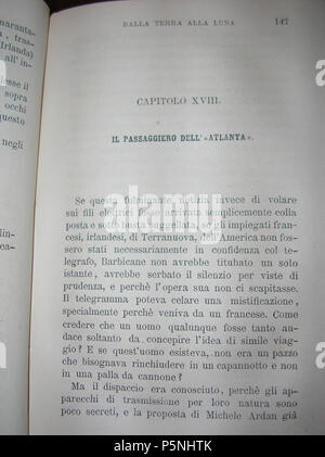 N/A. Foto aus dem Buch "alla Terra Alla Luna', 1880 gedruckt. . Jules Verne (1828 - 1905) Alternative Namen Jules Gabriel Verne Beschreibung französischer Schriftsteller Geburtsdatum / Tod vom 8. Februar 1828 24. März 1905 Ort der Geburt / Todes Nantes Amiens Arbeit Periode 1850-Authority control: Q 33977 VIAF: 76323989 ISNI: 0000 0001 2140 0562 ULAN: 500253402 79064013 LCCN: n NLA: 35580378 WorldCat 406 Dalla Terra alla Luna - 147 Stockfoto