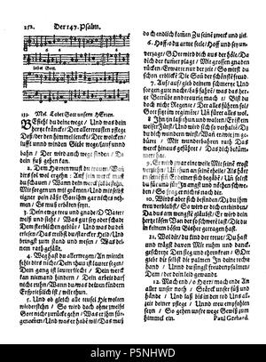 N/A. Deutsch: Paul Gerhardts Lied Befiehl du deine Wege, Druckfassung 1676. 1676. Paul Gerhardt 181 Befiehl du deine Wege 1676 Stockfoto