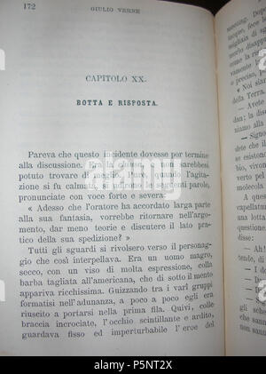 N/A. Foto aus dem Buch "alla Terra Alla Luna', 1880 gedruckt. . Jules Verne (1828 - 1905) Alternative Namen Jules Gabriel Verne Beschreibung französischer Schriftsteller Geburtsdatum / Tod vom 8. Februar 1828 24. März 1905 Ort der Geburt / Todes Nantes Amiens Arbeit Periode 1850-Authority control: Q 33977 VIAF: 76323989 ISNI: 0000 0001 2140 0562 ULAN: 500253402 79064013 LCCN: n NLA: 35580378 WorldCat 406 Dalla Terra alla Luna - 172 Stockfoto