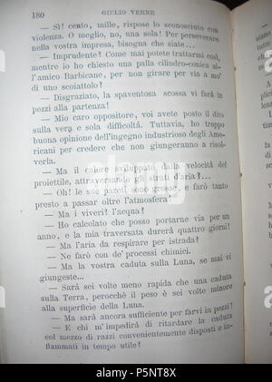 N/A. Foto aus dem Buch "alla Terra Alla Luna', 1880 gedruckt. . Jules Verne (1828 - 1905) Alternative Namen Jules Gabriel Verne Beschreibung französischer Schriftsteller Geburtsdatum / Tod vom 8. Februar 1828 24. März 1905 Ort der Geburt / Todes Nantes Amiens Arbeit Periode 1850-Authority control: Q 33977 VIAF: 76323989 ISNI: 0000 0001 2140 0562 ULAN: 500253402 79064013 LCCN: n NLA: 35580378 WorldCat 406 Dalla Terra alla Luna - 180 Stockfoto