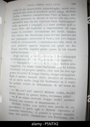 N/A. Foto aus dem Buch "alla Terra Alla Luna', 1880 gedruckt. . Jules Verne (1828 - 1905) Alternative Namen Jules Gabriel Verne Beschreibung französischer Schriftsteller Geburtsdatum / Tod vom 8. Februar 1828 24. März 1905 Ort der Geburt / Todes Nantes Amiens Arbeit Periode 1850-Authority control: Q 33977 VIAF: 76323989 ISNI: 0000 0001 2140 0562 ULAN: 500253402 79064013 LCCN: n NLA: 35580378 WorldCat 406 Dalla Terra alla Luna - 189 Stockfoto