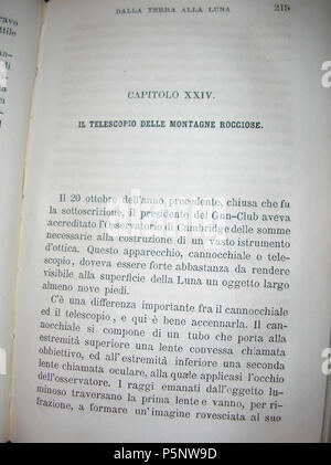 N/A. Foto aus dem Buch "alla Terra Alla Luna', 1880 gedruckt. . Jules Verne (1828 - 1905) Alternative Namen Jules Gabriel Verne Beschreibung französischer Schriftsteller Geburtsdatum / Tod vom 8. Februar 1828 24. März 1905 Ort der Geburt / Todes Nantes Amiens Arbeit Periode 1850-Authority control: Q 33977 VIAF: 76323989 ISNI: 0000 0001 2140 0562 ULAN: 500253402 79064013 LCCN: n NLA: 35580378 WorldCat 407 Dalla Terra alla Luna - 215 Stockfoto