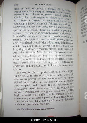 N/A. Foto aus dem Buch "alla Terra Alla Luna', 1880 gedruckt. . Jules Verne (1828 - 1905) Alternative Namen Jules Gabriel Verne Beschreibung französischer Schriftsteller Geburtsdatum / Tod vom 8. Februar 1828 24. März 1905 Ort der Geburt / Todes Nantes Amiens Arbeit Periode 1850-Authority control: Q 33977 VIAF: 76323989 ISNI: 0000 0001 2140 0562 ULAN: 500253402 79064013 LCCN: n NLA: 35580378 WorldCat 407 Dalla Terra alla Luna - 222 Stockfoto