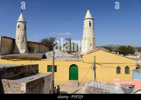 Äthiopien, Harar, Altstadt, Moschee/AETHIOPIEN, Harar, Altstadt, Moschee Stockfoto