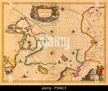 N/A. Englisch: Willem Blaeu's 1638 Karte von der Arktis, basierend auf 1637 Karte veröffentlicht von Jan Jansson. 1638. Willem Blaeu (1571-1638) Alternative Namen Willem Janszoon Blaeu, Willem Jansz Blaeu, Guilielmus Janssonius, Willems Jans Zoon, Guilielmus oder G. Blaeu Beschreibung holländischen Kartographen, Verleger und Schriftsteller Geburtsdatum / Tod 1571 vom 18. Oktober 1638 Ort der Geburt / Todes Uitgeest Amsterdam Standort Amsterdam Authority control: Q 520327 VIAF: 61587424 ISNI: 0000 0001 1027 9058 ULAN: 500175604 80024098 LCCN: n NLA: 35019144 WorldCat 207 Blaeu. Arktis 1638 Stockfoto