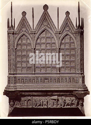 N/A. Italiano: Giacomo Brogi (1822-1881) - "Certosa di Pavia. Trittico eseguito in denti d'ippopotamo da Berd. degli Ubbriachi'. Numero di Catalogo: 4638. Englisch: Giacomo Brogi (1822-1881) - "Certosa di Pavia. Triptychon geschnitzt mit hippo Zähne von Bernardo degli Ubbriachi'. Katalog Nr. 4638. . 1870. Giacomo Brogi (1822-1881) Beschreibung italienische Fotograf Geburtsdatum / Tod 6. April 1822 29. November 1881 Ort der Geburt / Tod Florenz Florenz arbeiten Zeitraum ca. 1860-1881 Arbeit Lage Italien, Naher Osten Authority control: Q 2346257 VIAF: 156145857883923021479 ISNI: 0000 0000 Stockfoto