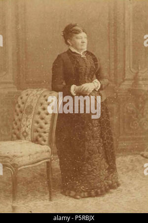 N/A. Englisch: Porträt eines anonymen Sitter. Italiano: Ritratto di donna anonima. Vor 1881. N/A 240 Brogi, Giacomo (1822-1881) - Ritratto di donna anonima 1. Stockfoto