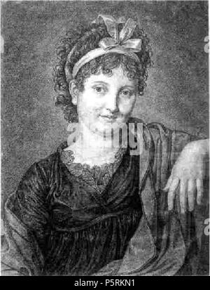 N/A. Porträt der Friederike Vohs (früher wohl Fehlgedeutet als Porträt der Christiane von Goethe, geb. Vulpius). 1805. Friedrich Bury (1763-1823) Alternative Namen Johann Friedrich Bury, Friedrich, Friedrich Büri Bürri Beschreibung Deutsche Maler Geburtsdatum / Tod 21 März 1763 18. Mai 1823 Ort der Geburt / Todes Hanau Aachen Standort Hanau, Düsseldorf (1780-1782), Rom (1782-1799), Neapel, Norditalien (1783-1799), Kassel, Weimar, Berlin (1801-1815) Kontrolle: Q 681672 VIAF: 39707474 ISNI: 0000 0000 6662 1281 ULAN: 500005898 LCCN: n 2007045689 WGA: Bury, Friedric Stockfoto
