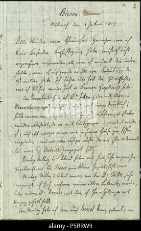 272 Carl Friedrich Gauß, 016 Stockfoto