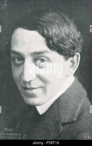 N/A. English: Carl Meinhard, auch: Karl, auch: Meinhardt (1875-1949), österreichischer Kan und Theaterdirektor. 1908 (oder früher). Unbekannter Fotograf der Epoche. 273 Carl Meinhard (BerlLeben 1908-09) Stockfoto