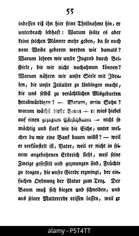 Familie Seldorf Erster Theil sterben. Deutsch: Dies ist ein Scan des historischen Buches: Deutsch: Dies ist ein Scan des historischen Dokument: Therese Huber 419 De Die Familie Seldorf (Huber Th) V1 062 Stockfoto