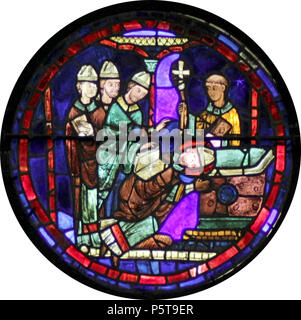 N/A. Das Leben des Hl. Martin - Chartres - untere Paneel. Michelet - (Talk) 06:24, 17. Dezember 2016 (UTC) 333 Chartres-020 B3 Stockfoto