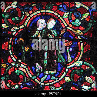 N/A. Das Leben des Hl. Martin - Chartres - untere Paneel. Michelet - (Talk) 06:24, 17. Dezember 2016 (UTC) 333 Chartres-020 Bb Stockfoto