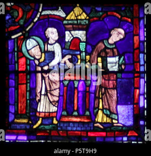 N/A. Das Leben des Hl. Martin - Chartres - untere Paneel. Michelet - (Talk) 06:24, 17. Dezember 2016 (UTC) 334 Chartres-020 D4 Stockfoto