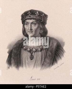 N/A. Englisch: Ludwig XII. von Frankreich (1462-1515). 19. N/A 434 Delpech - Ludwig XII. von Frankreich Stockfoto