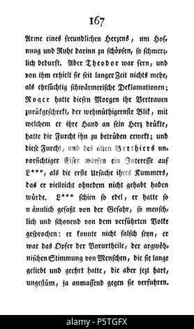 Familie Seldorf Erster Theil sterben. Deutsch: Dies ist ein Scan des historischen Buches: Deutsch: Dies ist ein Scan des historischen Dokument: Therese Huber 419 De Die Familie Seldorf (Huber.) V 1 174 Stockfoto