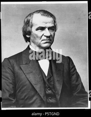 N/A. Andrew Johnson, Brustbild, nach links. ca. 1855 und 1865. Mathew Brady (1822 - 1896) Beschreibung der amerikanische Fotograf, Fotografen, fotojournalist und Journalist Geburtsdatum / Tod 18 Mai 1822 vom 15. Januar 1896 Ort der Geburt / Todes Warren County Manhattan Arbeit Periode von 1844 bis ca. 1887 Arbeiten Ort New York City, Washington, D.C. Authority control: Q 187850 VIAF: 22965552 ISNI: 0000 0001 2209 4376 ULAN: 500126201 LCCN: n 81140569 NARA: 10570155 WorldCat 100 Andrew Johnson 2 - Alte Stockfoto