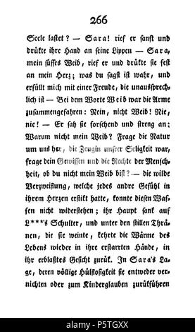 Familie Seldorf Erster Theil sterben. Deutsch: Dies ist ein Scan des historischen Buches: Deutsch: Dies ist ein Scan des historischen Dokument: Therese Huber 420 De Die Familie Seldorf (Huber.) V 1 273 Stockfoto