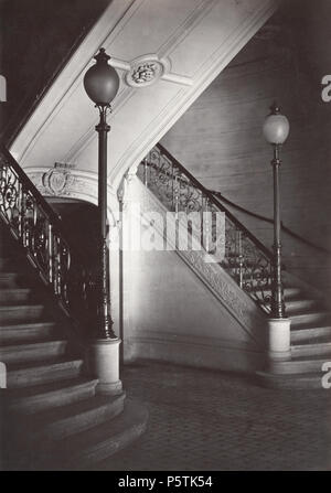 328 Charles Marville, Théâtre du Vaudeville-Treppen, 1878 Stockfoto