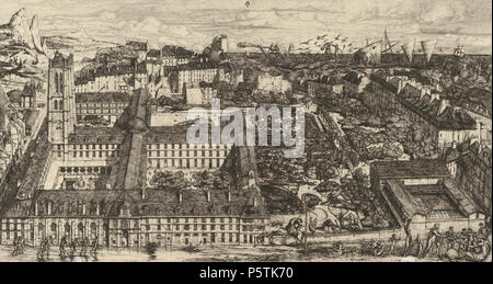 328 Charles Meryon, Hochschule Henri IV, 1863-64 II. Stockfoto
