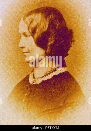 N/A. English: Foto von 1854, befindet sich im Haworth Bronte Museum Englisch: Charlotte Brontë Fotografie von 1854, kostenlose Lizenz. Fotografie aus dem Jahre 1854, freie Lizenz - (2007-05-19 original Upload Datum). Diese Datei fehlt, Informationen zum Autor. 330 CharlotteBronte Stockfoto