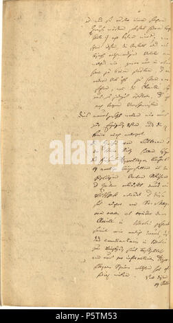 N/A. Deutsch: Die Akte spiegelt den Prozess bis zur Einrichtung des Armenhauses in Charlottenburg. zwischen 1798 und 1820. Magistrat der Stadt Charlottenburg 330 Charlottenburg-Magistrat - Acta Armenhaus -1798-1820 -020-2 Stockfoto