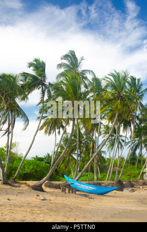 Strand von Tangalle, Sri Lanka Stockfoto