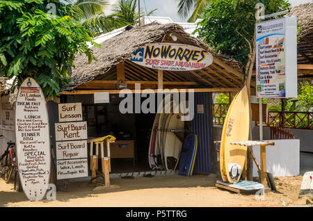 Arugam Bay, Sri Lanka Stockfoto