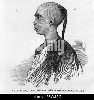 N/A. Chui-A-Poo, den chinesischen Piraten. 14. Juni 1851. Illustrated London News 346 Chui A-poo Stockfoto