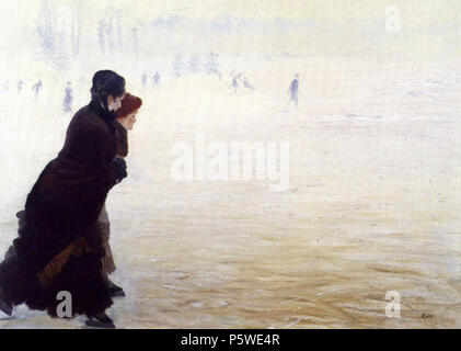 N/A. Deutsch: Das Skaten Lektion. ca. 1875. Giuseppe De Nittis (1846 - 1884) Beschreibung italienischer Maler und Graveur Geburtsdatum / Tod 25. Februar 1846 22. August 1884 Ort der Geburt / Todes Barletta Saint-Germain-en-Laye Arbeitsort Portici, Florenz, Paris Authority control: Q 607495 VIAF: 29580554 ISNI: 0000 0000 8342 5725 ULAN: 500012021 79144583 LCCN: n NLA: 35214377 WorldCat 430 De-Nittis-Skating - Lektion Stockfoto