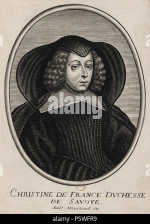 N/A. Englisch: graviert Portrait von Christine von Frankreich als Witwe. 17. Jahrhundert. Balthasar Moncornet (1600-1668) Alternative Namen Baltazar Moncornet; Balthasar Montcornet; Balthasar Moncornet Beschreibung Französische Maler und Graveur Geburtsdatum / Tod 1600 11. August 1668 Ort der Geburt / Todes Brüssel Paris arbeiten Standort Paris Aufsicht: Q 805636 VIAF: 46816612 ISNI: 0000 0001 2131 0831 ULAN: 500005345 LCCN: 98001260 GND Nr: 122180488 WorldCat 345 Christine de France Moncornet 17. Jahrhundert Stockfoto