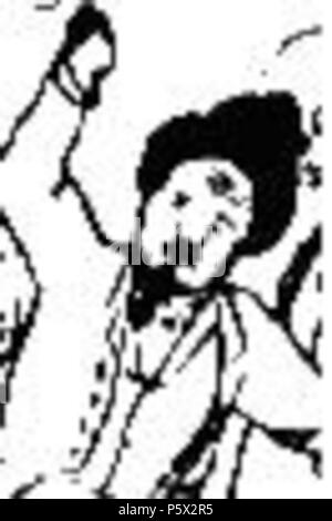 N/A. Deutsch: Dies ist ein Detail von einem Cartoon von Friedrich Engels, in C. 1840. Die Karikatur zeigt mehrere junge Hegelians in eine hitzige Diskussion. Er hat in vielen Quellen veröffentlicht worden, in Print und Online. Produziert von vor 160 Jahren, der Autor ist tot für 116 Jahre gewesen ist, so ist es in der. ca. 1840. Friedrich Engels 489 E Bauer-Engels Cartoon Stockfoto