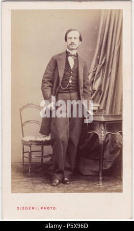 457 Disderi, Adolphe Eugène (1810-1890) - Urbano Rattazzi (1808-1873) Stockfoto