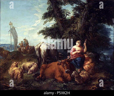 N/A. Pastorale. 18. François Boucher (1703 - 1770) Alternative Namen;. ;. Beschreibung der französische Maler und Graveur Geburtsdatum / Tod 29. September 1703 30. Mai 1770 Ort der Geburt / Todes Paris Paris Arbeit Periode von 1720 bis 1770 Standort Paris (1720-1770), der nördlichen Niederlande (1766), Kontrolle: Q 180932 VIAF: 66517093 ISNI: 0000 0001 2137 3066 ULAN: 500032143 50042112 LCCN: n NLA: 35020625 WorldCat 226 Boucher - pastorale Stockfoto