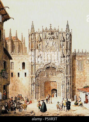N/A. Englisch: Colegio de San Gregorio (Valladolid). 1850. Jenaro Pérez Villaamil (1807-1854) Alternative Namen Genaro Pérez Villaamil Beschreibung Maler Geburtsdatum / Tod vom 3. Februar 1807 vom 5. Juni 1854 Ort der Geburt / Todes Ferrol, Spanien Madrid, Spanien Authority control: Q 71992 VIAF: 169703719 ISNI: 0000 0001 18547686 ULAN: 500111885 87939575 LCCN: n Open Library: OL 1669328 ein WorldCat 365 Colegio de San Gregorio, Lithographie, 19. Jahrhundert Stockfoto