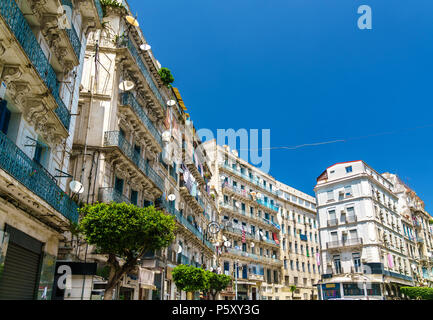 Wiederbelebung der maurischen Architektur in Algier, Algerien Stockfoto