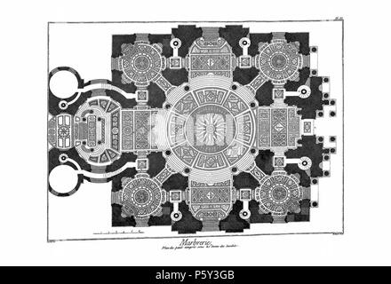 N/A. Englisch: Planches de l'encyclopédie de Diderot et d'Alembert, Band 4, Marbrerie, PL. 11. 1767 (Veröffentlichung). Unbekannt 514 Encyclopedie volume 4-289 Stockfoto