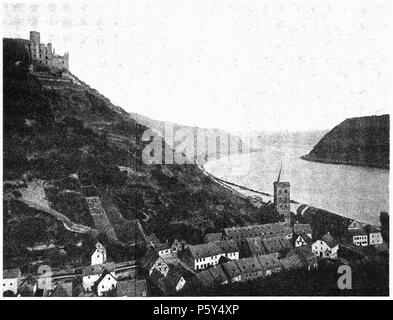 399 D 133 - Vallée du Rhin ein saint-Goar. - Liv 3 - CH 08. Stockfoto