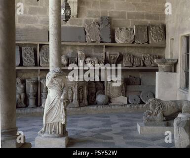 Innenraum DEL MUSEO. Ort: ARCHÄOLOGISCHE MUSEUM, Jerez de la Frontera, Cadiz, Spanien. Stockfoto