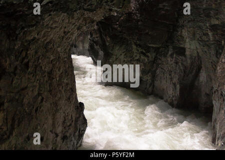 Bild von der Partnachklamm in Bayern Deutschland Stockfoto