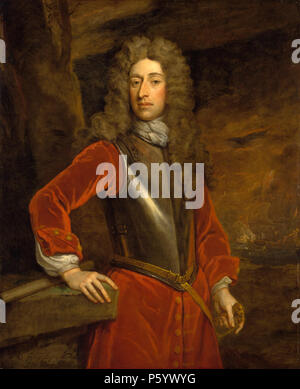 N/A. Englisch: Porträt von George Byng, 1st Viscount Torrington (1663-1733). um 1700. N/A20 George Byng (1663-1733), 1st Viscount Torrington Stockfoto