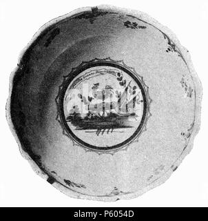 398 D 047 - assiette-je Veille pour la République - Liv 3 - CH 16. Stockfoto