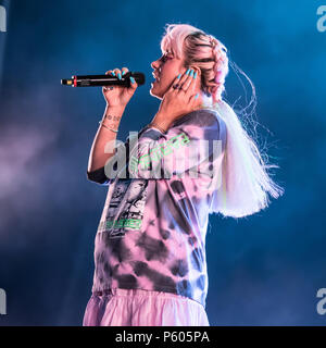 2018 Gemeinsame Menschen Festival - Tag 1 - Auftritte mit: Lily Allen Wo: Southampton, Hampshire, Großbritannien Wann: 26. Mai 2018 Credit: WENN.com Stockfoto