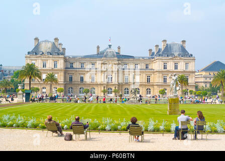 Jardin du Luxembourg, Luxembourg, 6. Bezirk, Paris, Frankreich Stockfoto