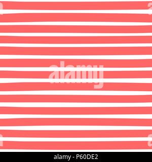 Nahtlose Muster mit horizontalen Streifen. Muster kann für Architektur Design, t-shirts und Textilien eingesetzt werden. Drucken für Polygraphie, Tapeten, Pape Verpackung Stock Vektor